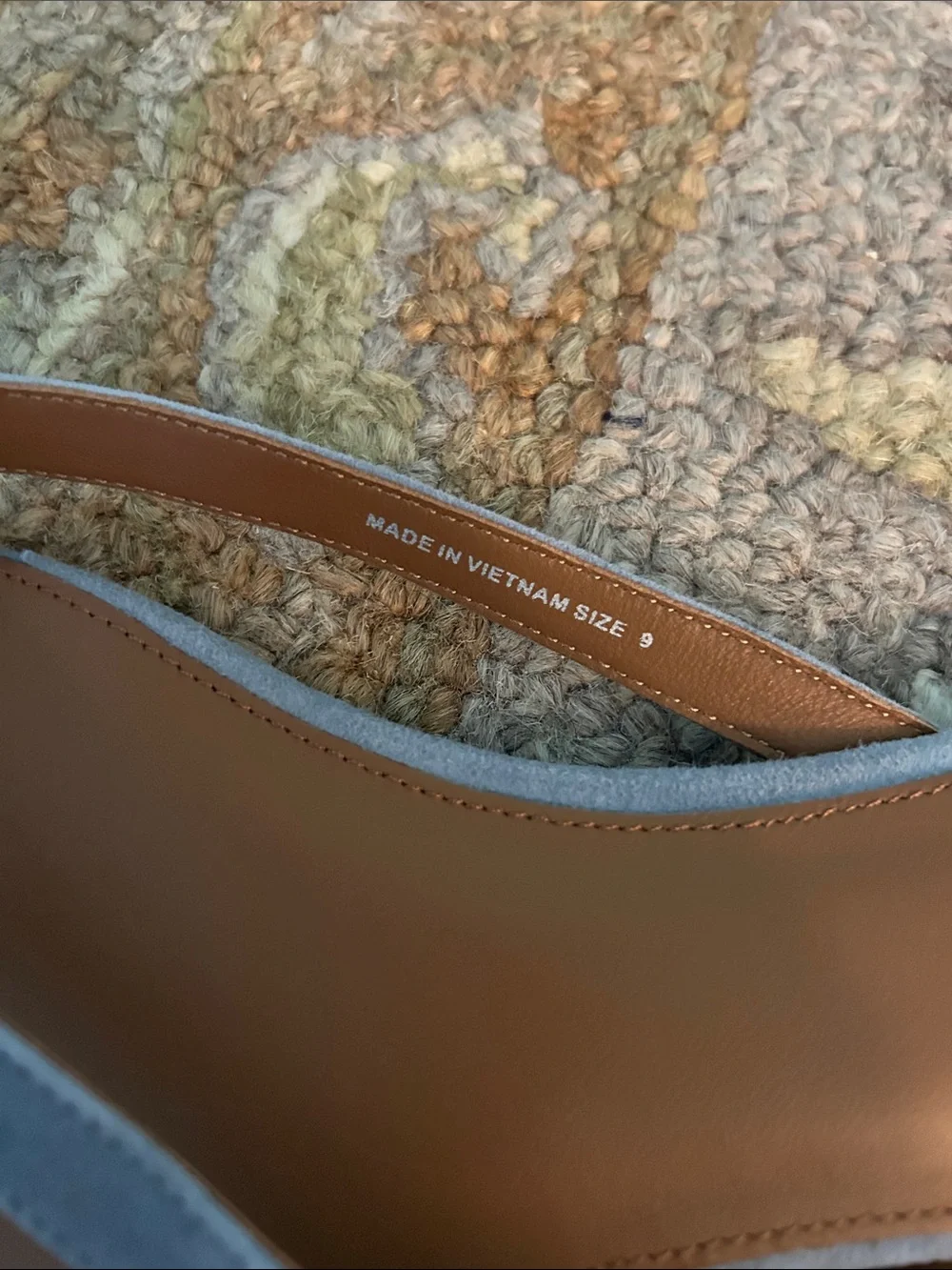 Madewell Iggy Light Blue Suede Thong Sandals